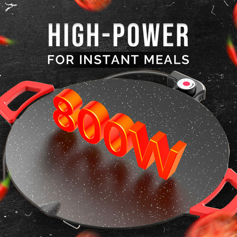 ⏳Time-limited Special⏰Non-Stick Electric Indoor Grill Pan🍳